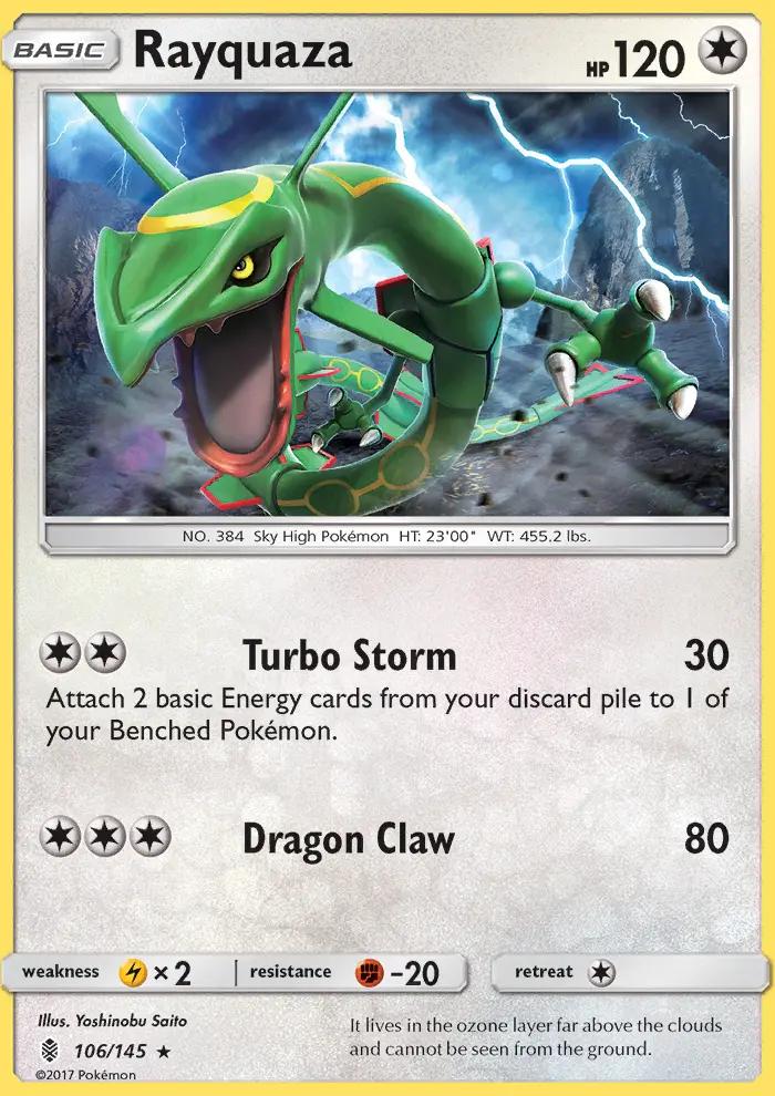 Image of Rayquaza Guardians Rising (GRI) #106