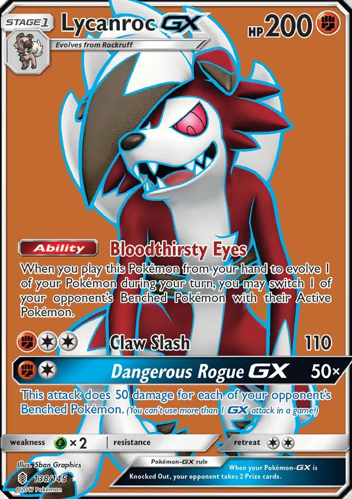 Image of Lycanroc-GX Guardians Rising (GRI) #138