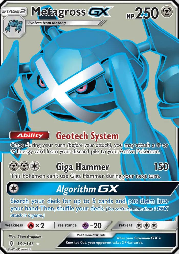 Image of Metagross-GX Guardians Rising (GRI) #139