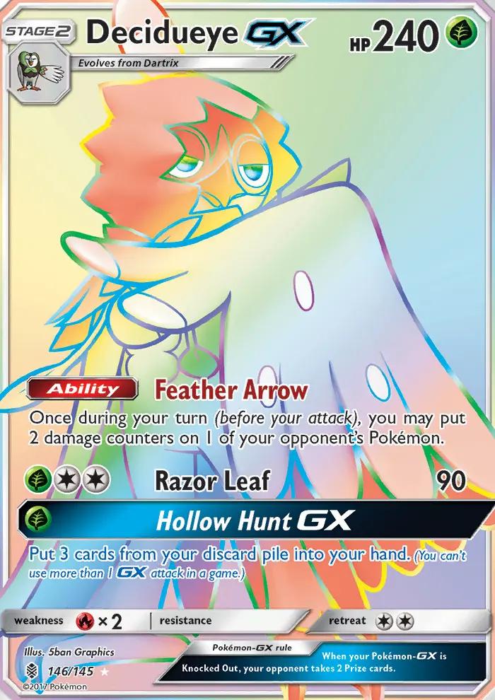 Image of Decidueye-GX Guardians Rising (GRI) #146