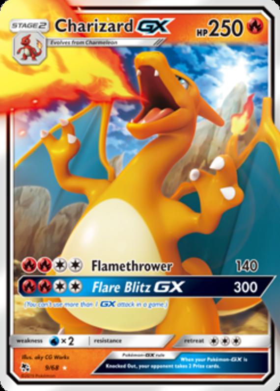 Image of Charizard GX Hidden Fates (HIF) #009