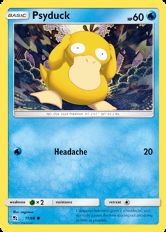 Image of Psyduck Hidden Fates (HIF) #011