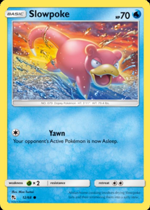 Image of Slowpoke Hidden Fates (HIF) #012