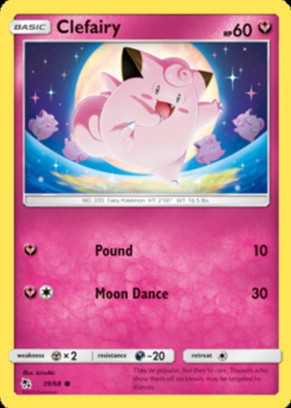 Image of Clefairy Hidden Fates (HIF) #039