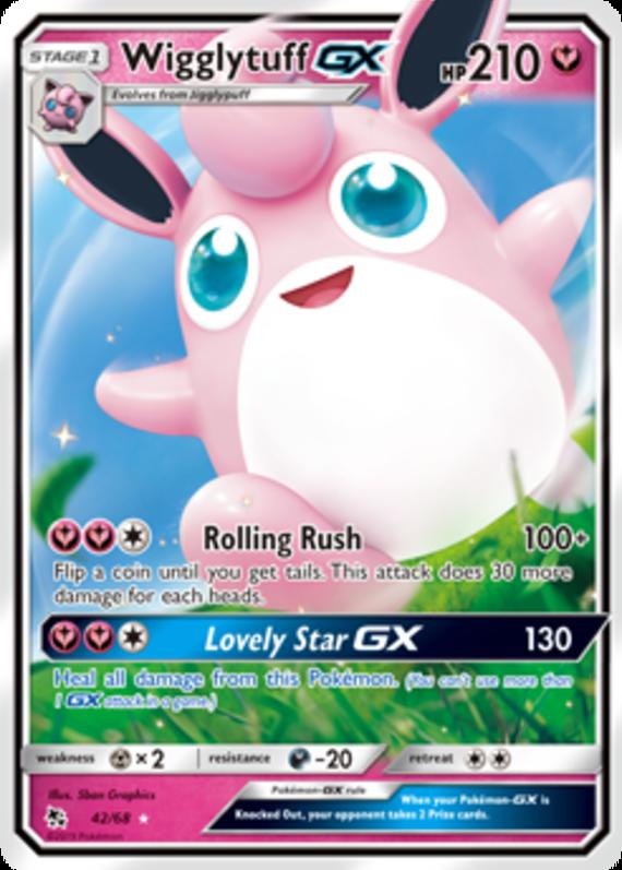 Image of Wigglytuff GX Hidden Fates (HIF) #042