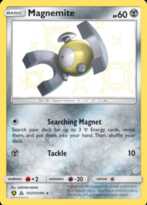 Image of Magnemite Hidden Fates (HIF) #SV27
