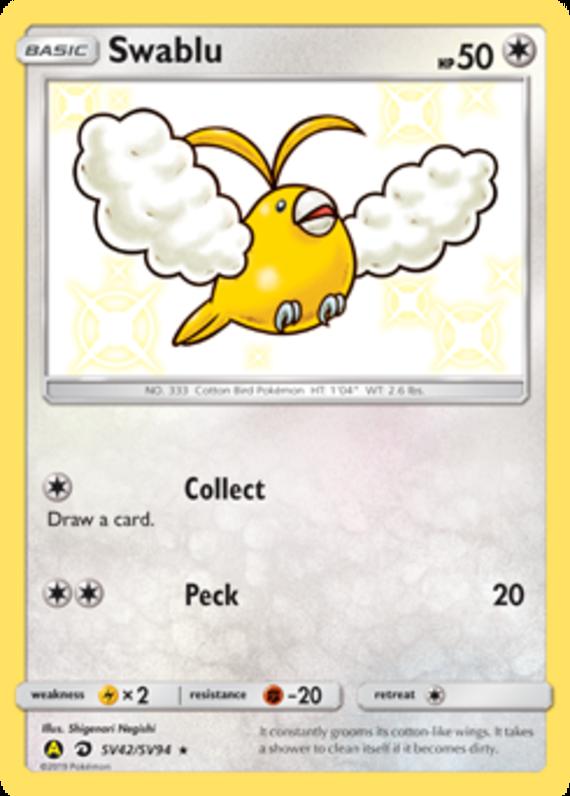 Image of Swablu Hidden Fates (HIF) #SV42
