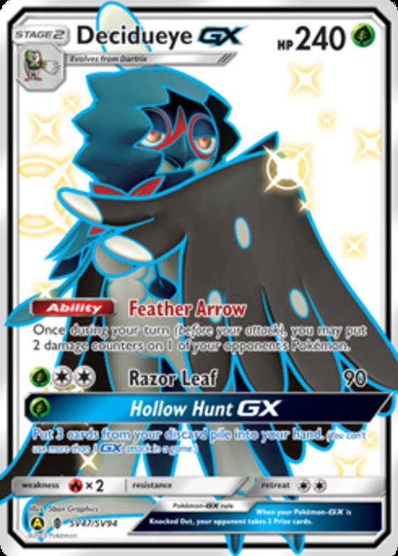 Image of Decidueye GX Hidden Fates (HIF) #SV47