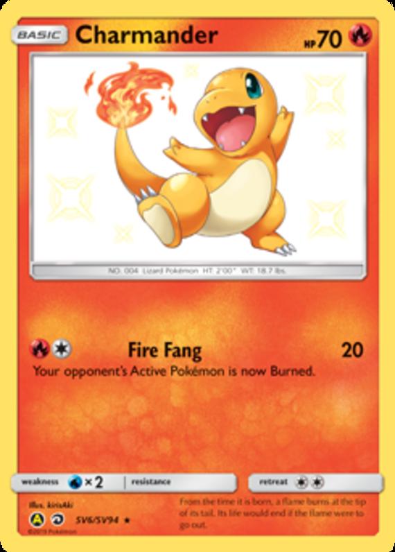 Image of Charmander Hidden Fates (HIF) #SV6
