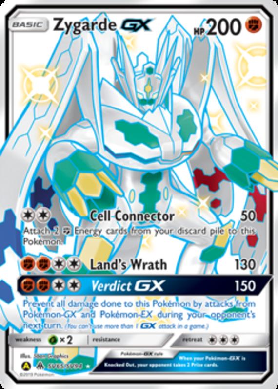 Image of Zygarde GX Hidden Fates (HIF) #SV65