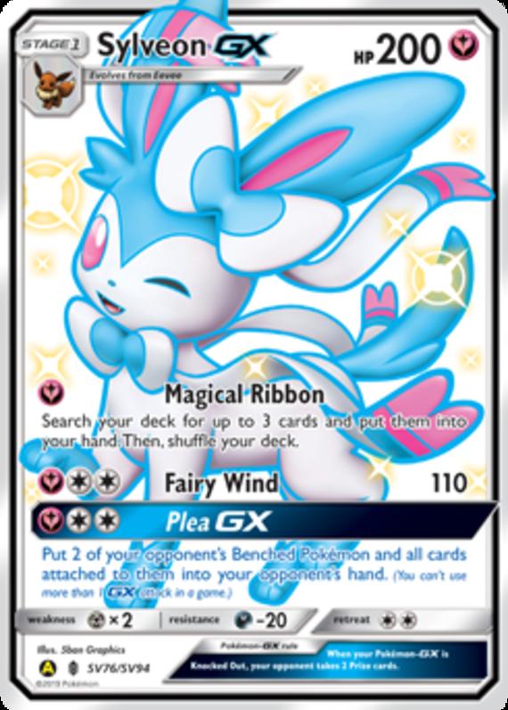 Image of Sylveon GX Hidden Fates (HIF) #SV76