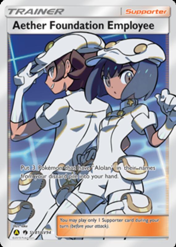 Image of Aether Foundation Employee Hidden Fates (HIF) #SV81