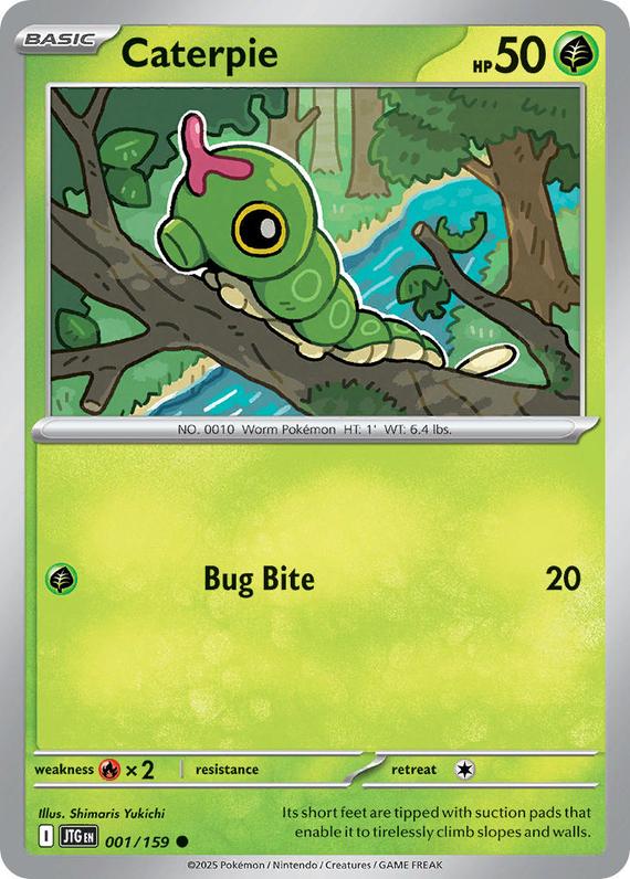 Image of Caterpie Journey Together (JTG) #001
