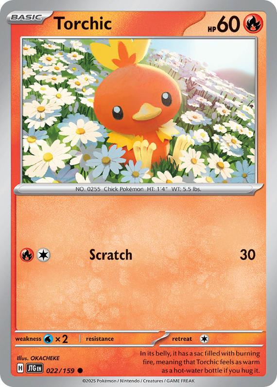 Image of Torchic Journey Together (JTG) #022