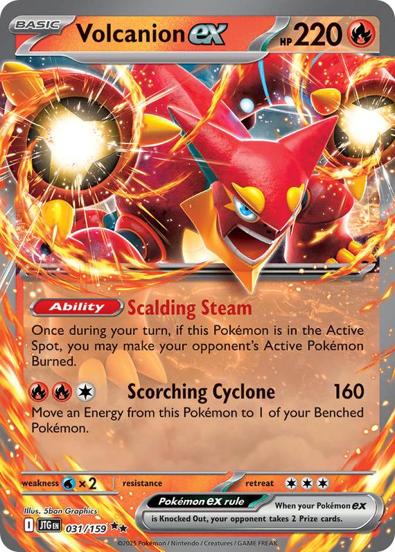 Image of Volcanion ex Journey Together (JTG) #031