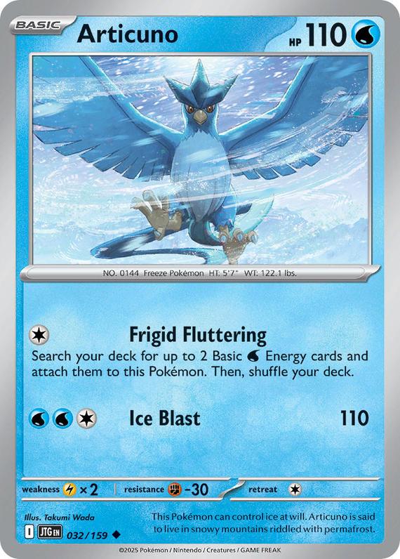 Image of Articuno Journey Together (JTG) #032