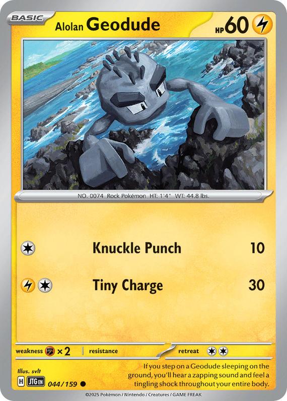 Image of Alolan Geodude Journey Together (JTG) #044