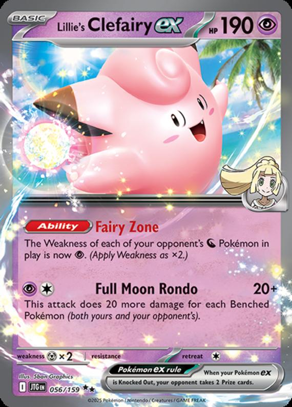 Image of Lillies Clefairy ex Journey Together (JTG) #056