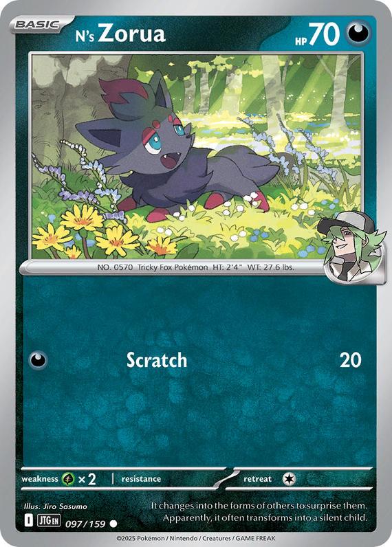 Image of Ns Zorua Journey Together (JTG) #097