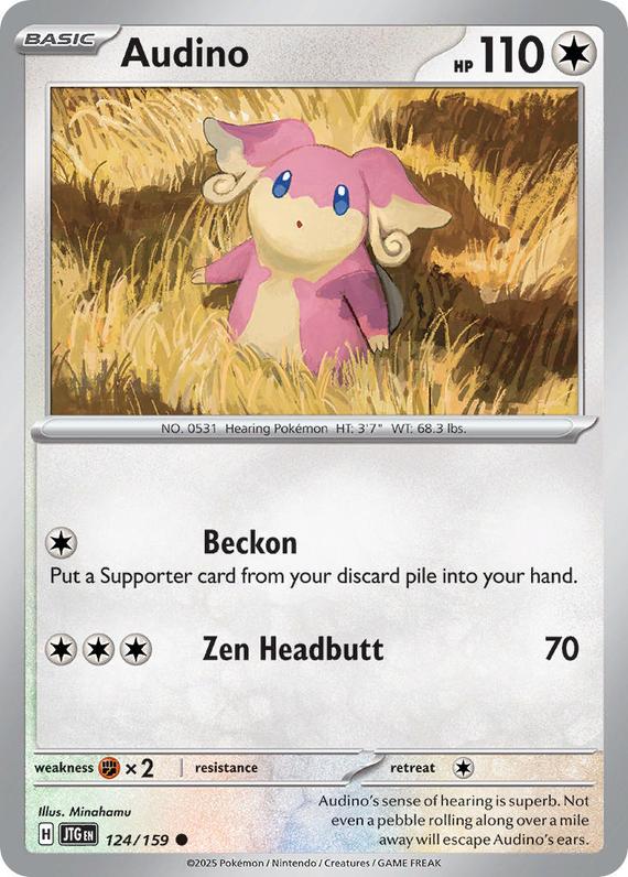 Image of Audino Journey Together (JTG) #124