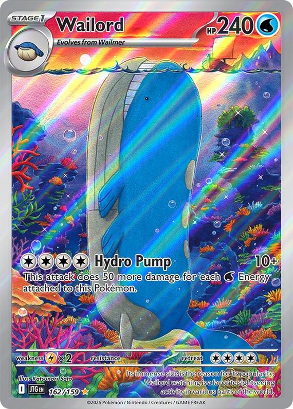 Image of Wailord Journey Together (JTG) #162