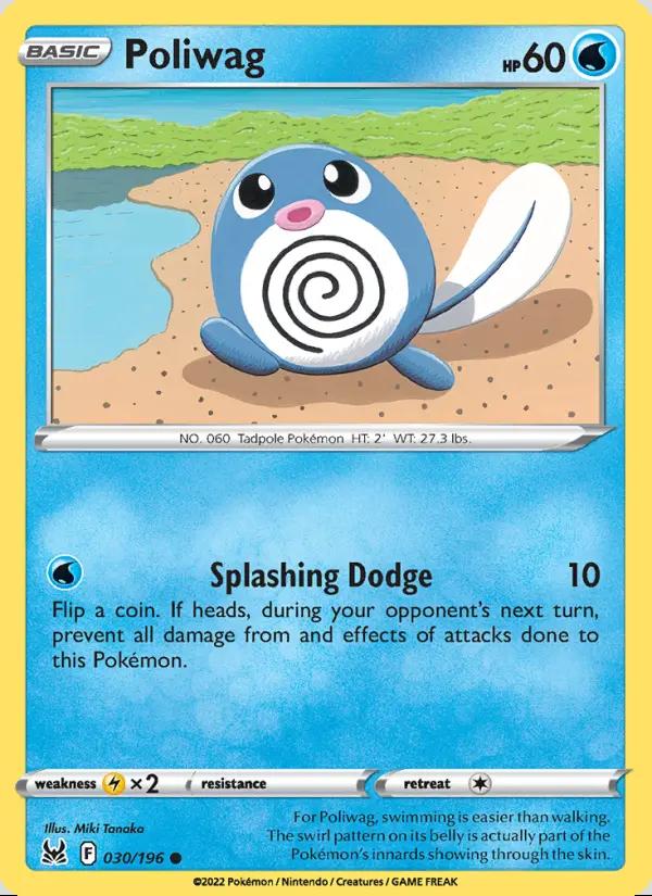 Image of Poliwag Lost Origin (LOR) #030