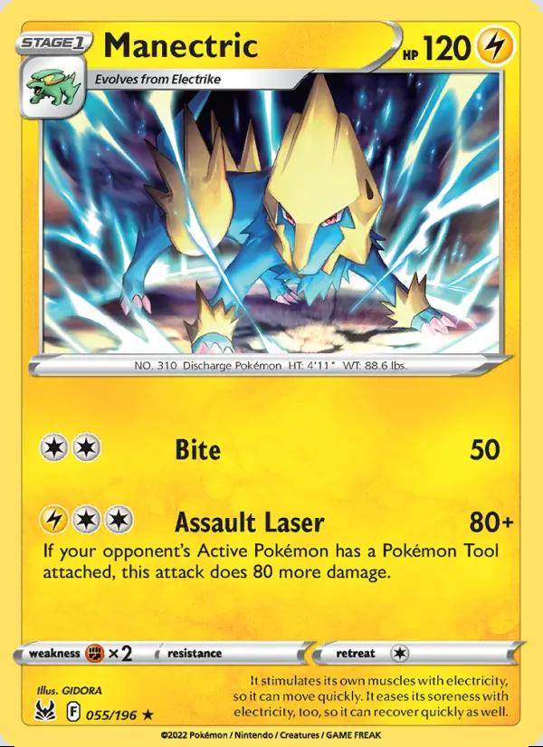 Image of Manectric Lost Origin (LOR) #055