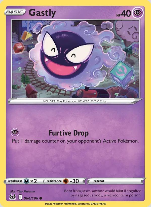 Image of Gastly Lost Origin (LOR) #064