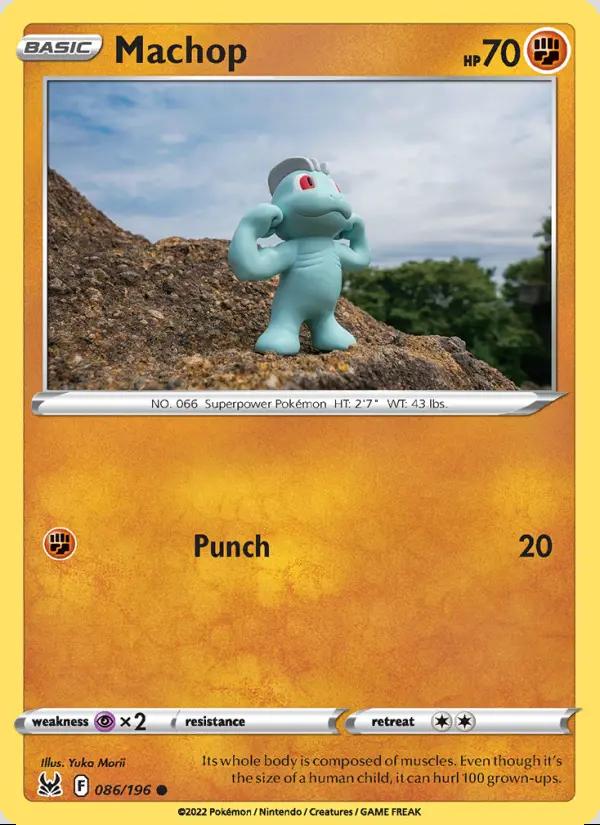Image of Machop Lost Origin (LOR) #086