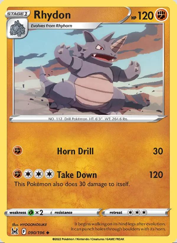 Image of Rhydon Lost Origin (LOR) #090