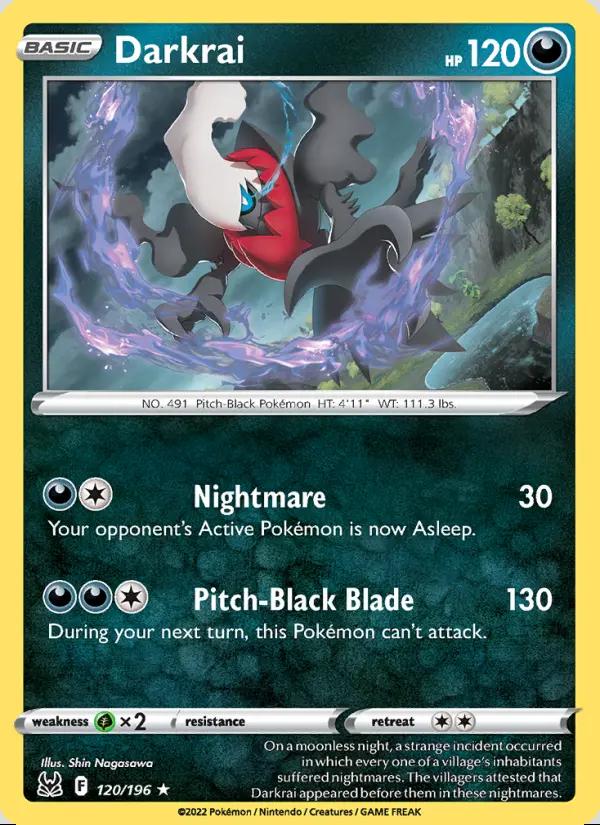 Image of Darkrai Lost Origin (LOR) #120