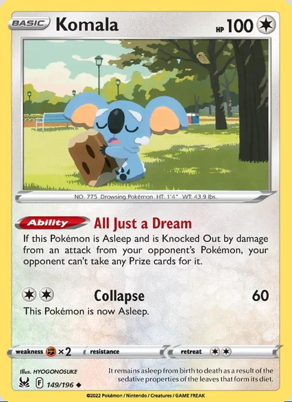 Image of Komala Lost Origin (LOR) #149