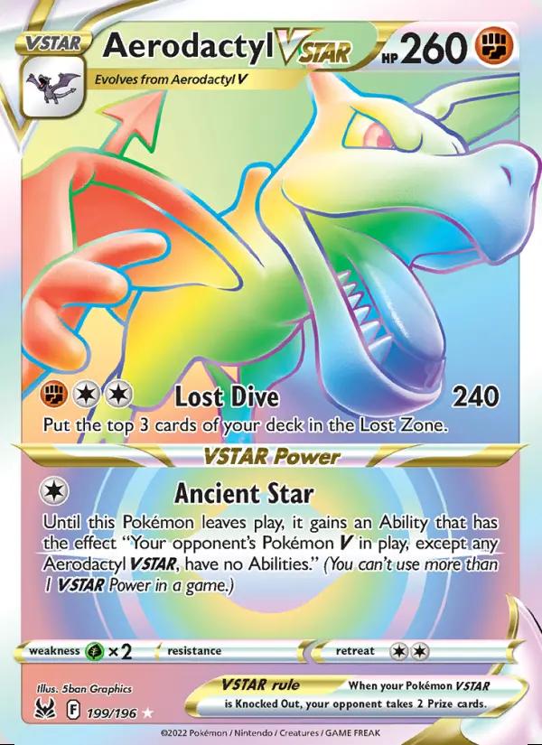 Image of Aerodactyl VSTAR Lost Origin (LOR) #199