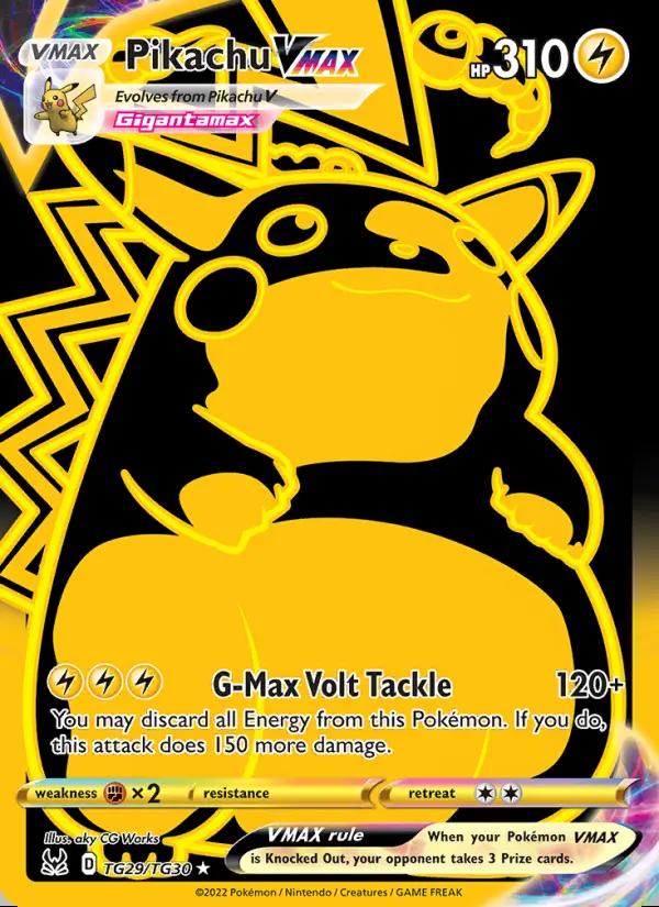 Image of Pikachu VMAX Lost Origin (LOR) #TG29