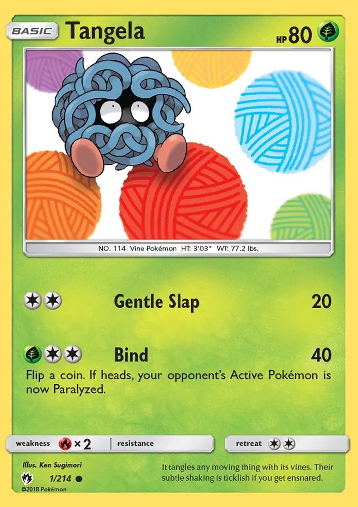 Image of Tangela Lost Thunder (LOT) #1