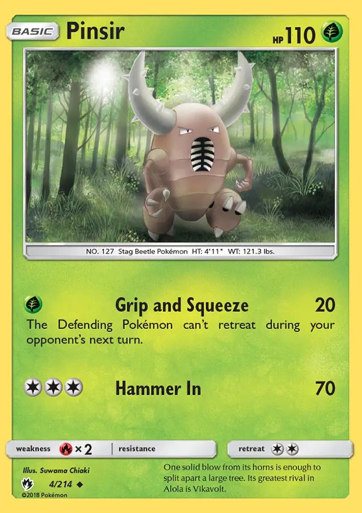 Image of Pinsir Lost Thunder (LOT) #4