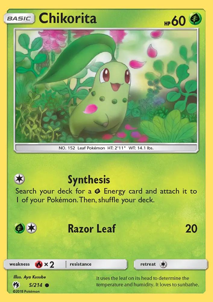 Image of Chikorita Lost Thunder (LOT) #5
