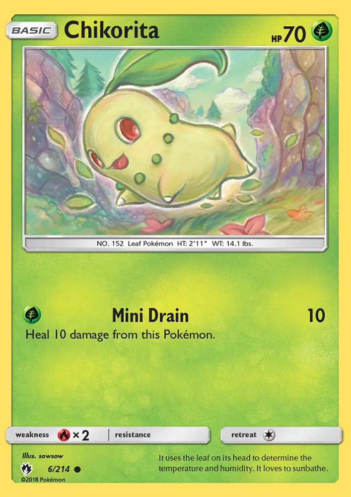Image of Chikorita Lost Thunder (LOT) #6