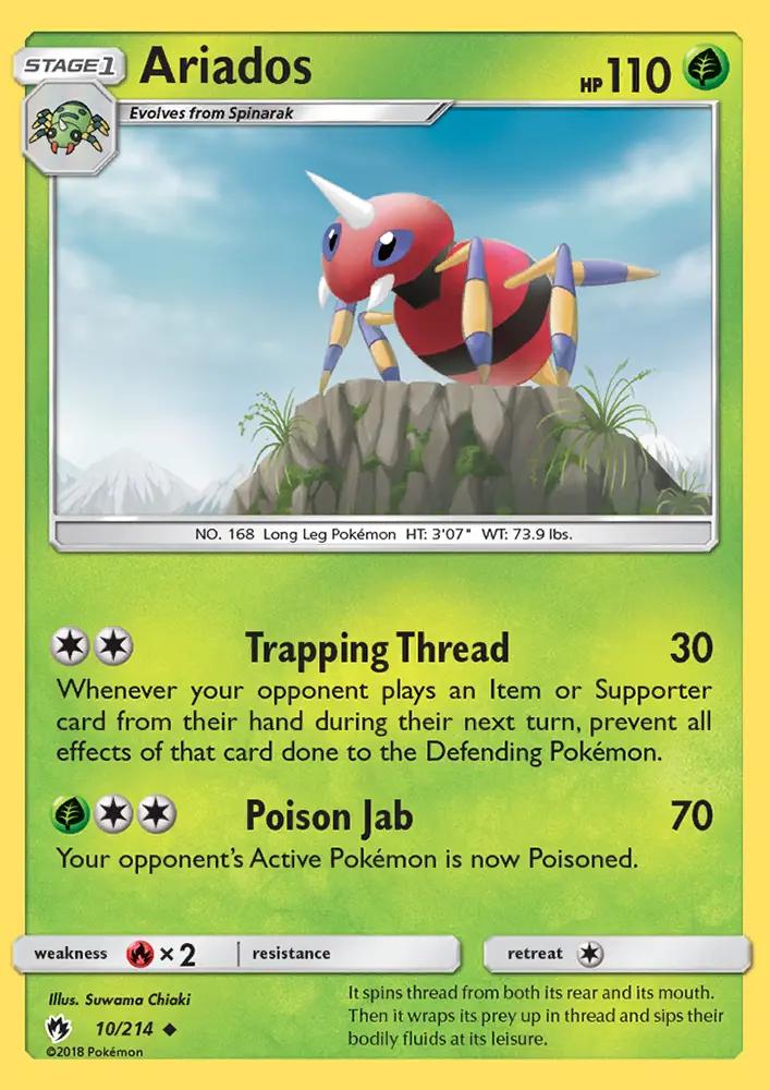 Image of Ariados Lost Thunder (LOT) #10