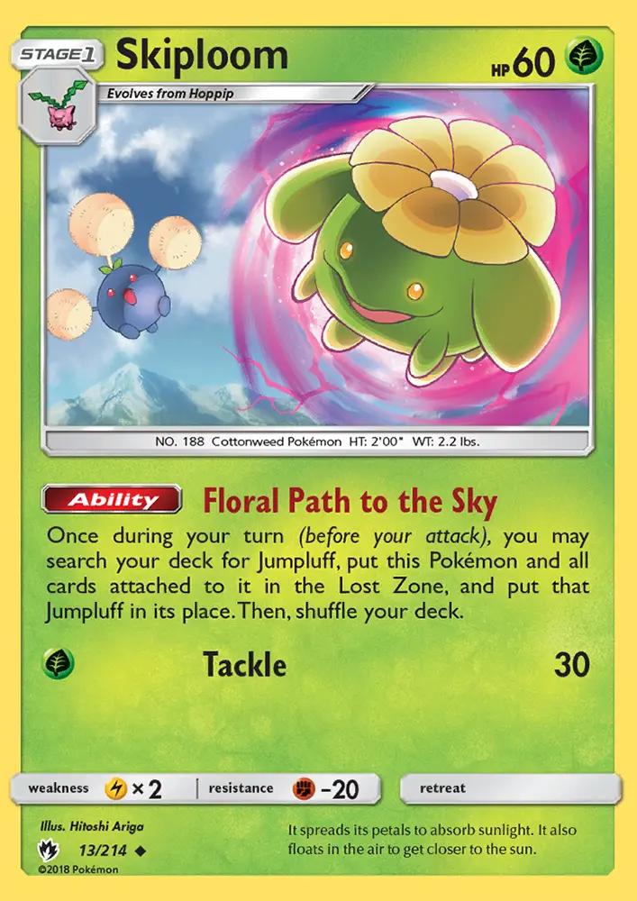 Image of Skiploom Lost Thunder (LOT) #13