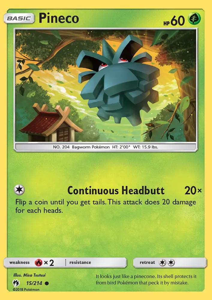 Image of Pineco Lost Thunder (LOT) #15