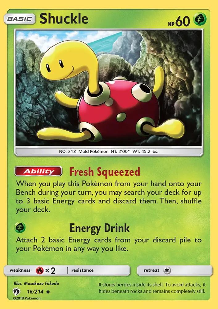 Image of Shuckle Lost Thunder (LOT) #16