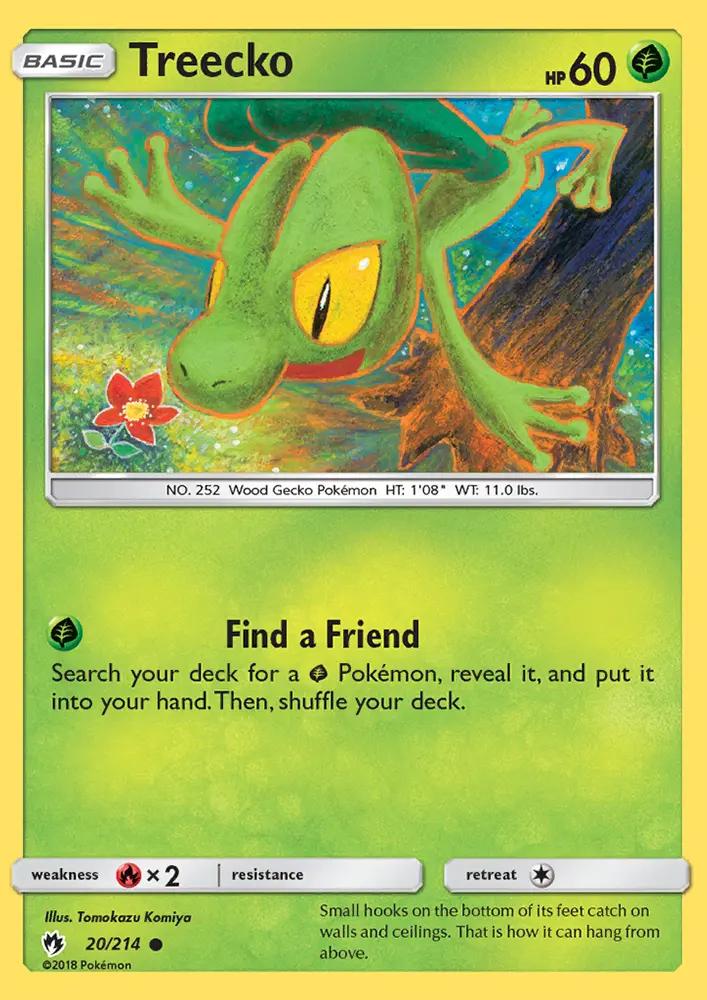 Image of Treecko Lost Thunder (LOT) #20