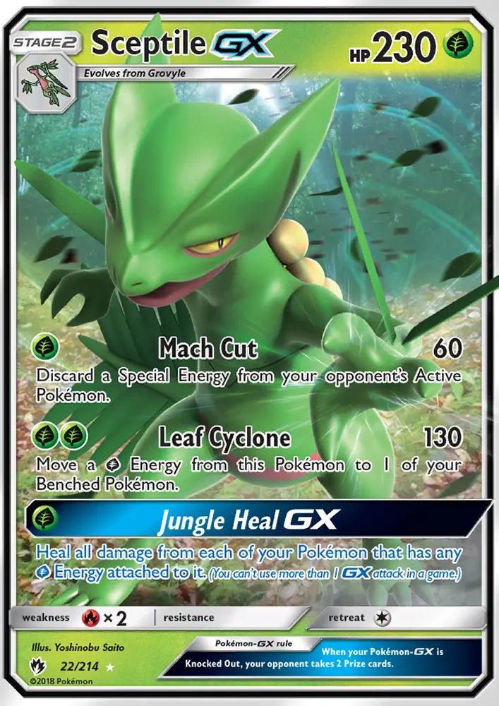 Image of Sceptile-GX Lost Thunder (LOT) #22