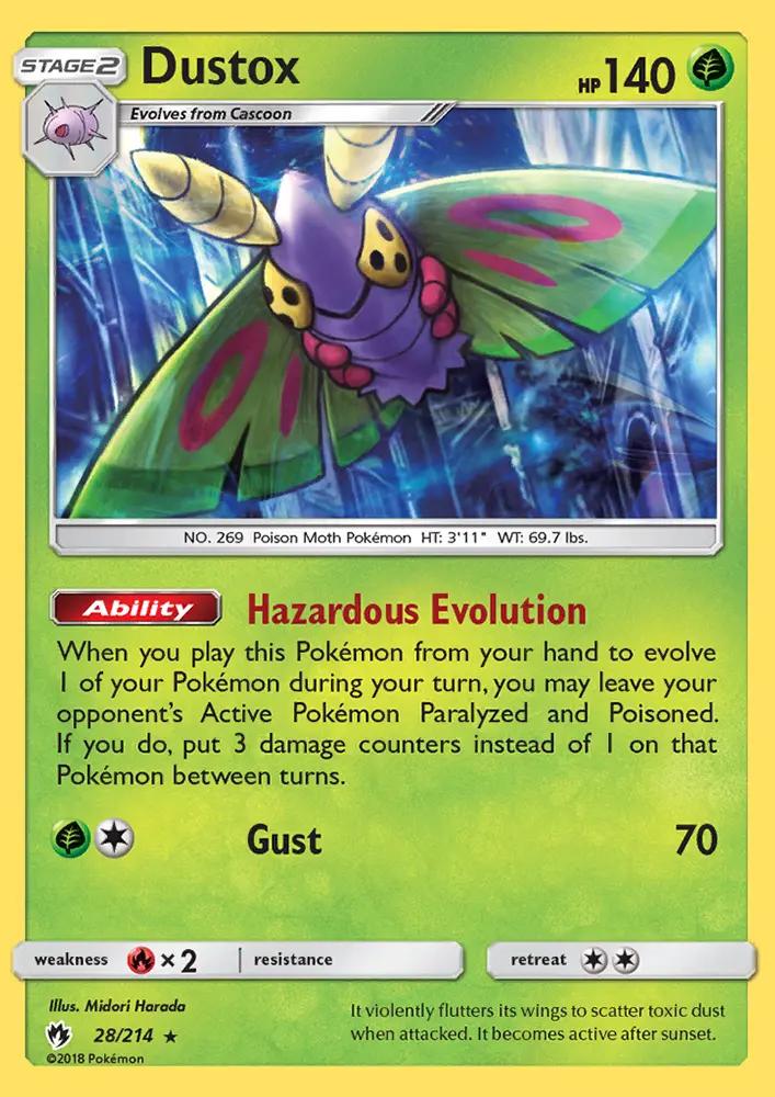 Image of Dustox Lost Thunder (LOT) #28