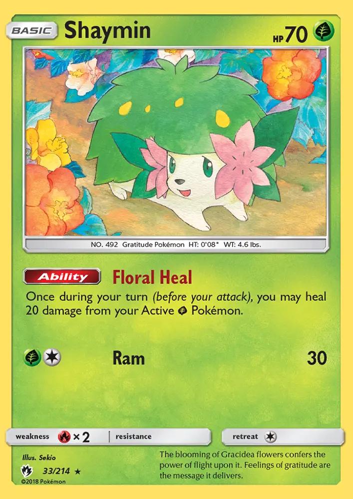Image of Shaymin Lost Thunder (LOT) #33