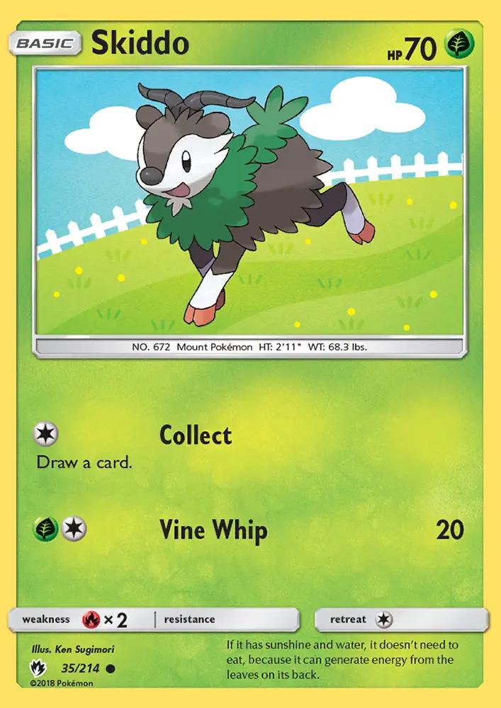 Image of Skiddo Lost Thunder (LOT) #35
