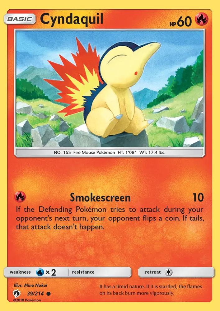 Image of Cyndaquil Lost Thunder (LOT) #39