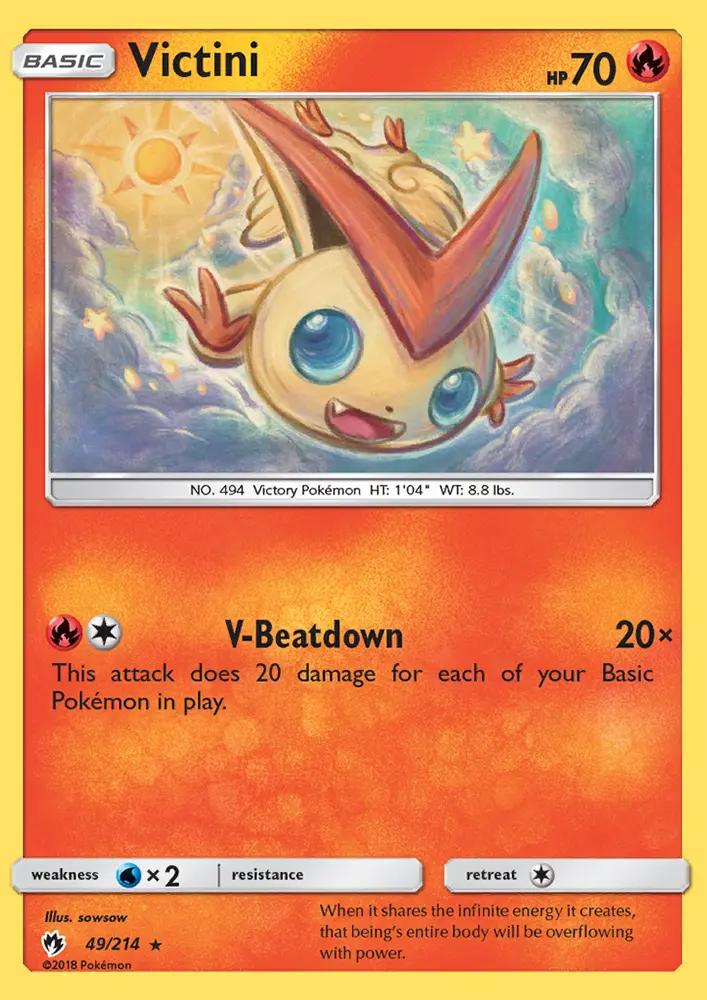 Image of Victini Lost Thunder (LOT) #49