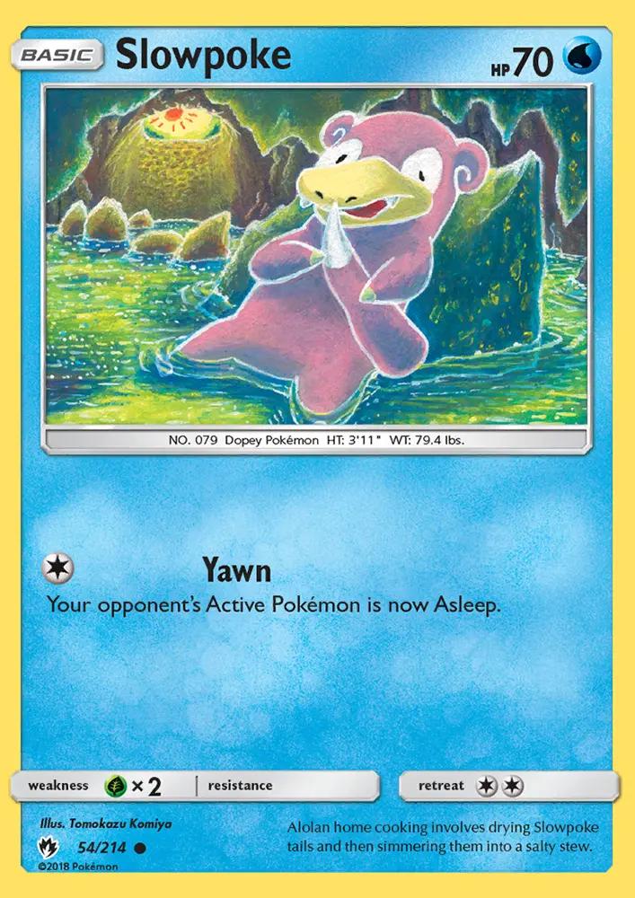 Image of Slowpoke Lost Thunder (LOT) #54